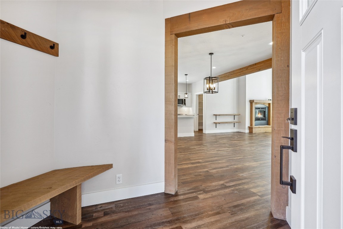 Less than 10 minutes from Helena and located in the welcoming town of Montana City, this new construction condo sits in a 55+ community where nature and convenience meet. The 1,752 sqft layout offers main-floor living with 2 bedrooms, 2.5 bathrooms, quartz countertops, and a smart, open floor plan. Wide hallways, grab bars, and a zero-entry shower in the primary suite make it accessible and easy to navigate. Built with your health in mind, the home includes a whole-house water filtration system and a heat recovery ventilator that helps remove allergens like pollen and smog. Outside, explore private walking trails, relax by the pond, follow the banks of Prickly Pear Creek, or catch up with neighbors at the clubhouse. Thoughtful covenants help maintain the peaceful setting, and you can even tailor the finishes to match your style. Schedule a showing today! Home is currently under construction - all interior photos are of the Model Home, not of this unit. Final Colors/Finishes may vary.