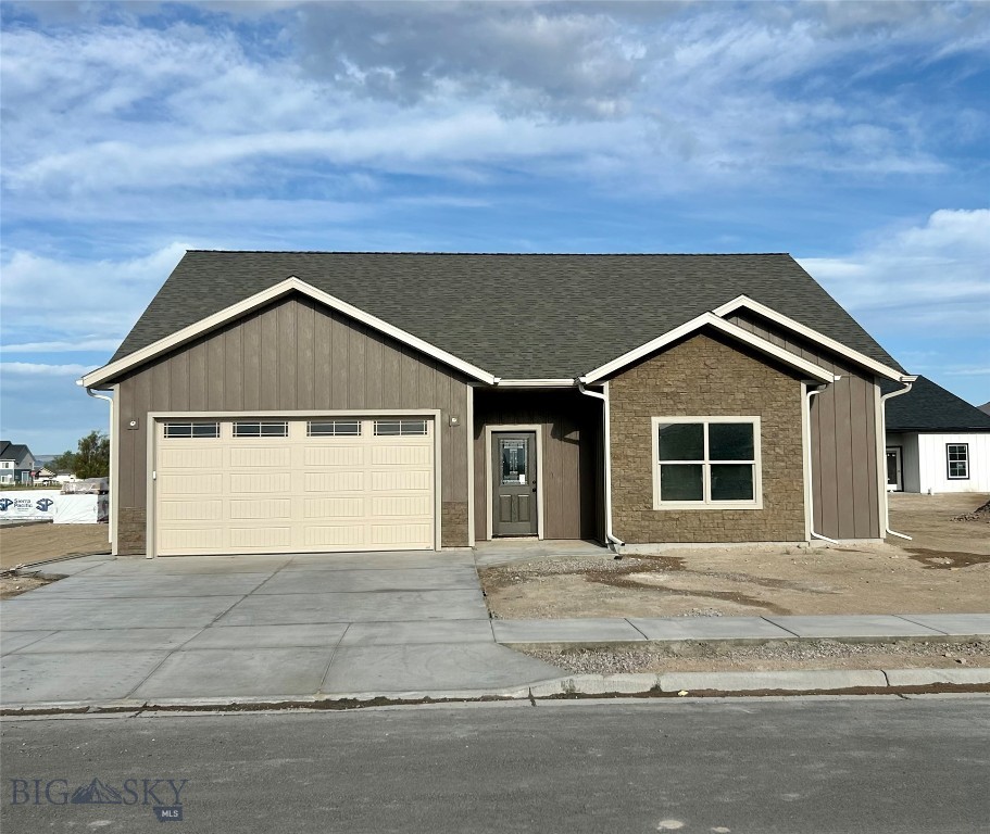 Timeless elegance with this 3 bedroom, 2.5 bathroom masterpiece! This BRAND NEW home is filled with classy, custom touches everywhere you look. Cozy up by the fireplace, featuring a rock face and mantle, as it warmly invites you in on a cool Montana day. Air conditioning will cool the home for your comfort during the warm summer months! The large, open kitchen and living area are complemented by the custom Alder cabinetry, apron-front sink, and stainless steel appliances. You will also find Alder trim and solid Alder doors throughout the home. Spacious owner's suite feels oversized and features a walk-in closet, and polished bathroom. Exterior is complete with gutters and EDCO vertical steel siding to ensure low-maintenance living while adding a refined, stylish touch. The attached 2-car garage provides ample space for vehicles and Montana adventure gear! 
This subdivision was built with the future in mind, offering the best streets and infrastructure in town. This home is within walking distance of schools, shopping, and entertainment, with all other amenities just minutes away. Whether you're looking for a full-time residence or a getaway to enjoy Southwest Montana’s renowned recreational opportunities—including the nearby Big Hole, Beaverhead, Red Rock, Madison, and Jefferson Rivers—this home is a must-see.  
Check back for updated photos! *Estimated Completion: 6/12/2026