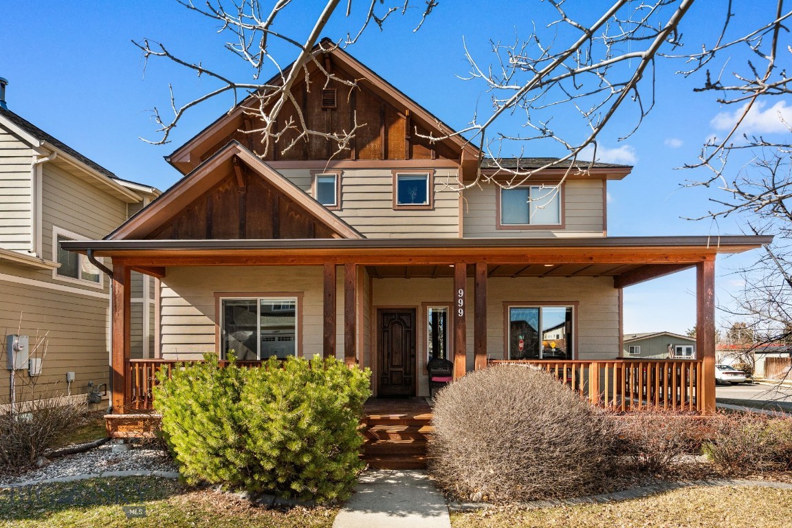 Perfectly positioned at the end of a quiet street and bordering a lush community park, this Walton Homestead gem offers quality finishes and overall convenience. This neighborhood is designed for easy living, featuring two parks and sidewalks that invite afternoon strolls and friendly chats with neighbors. Inside, the home boasts a thoughtful, expansive layout. The main level features brand-new carpet and hardwood flooring. You'll love the oversized living room, anchored by a gas fireplace; the space is uniquely versatile—perfect for a dual setup of formal dining and lounging, or a custom creative layout. The open kitchen flows seamlessly into the dining area, laundry room, and a convenient half-bath. Upstairs features four spacious bedrooms including a primary suite complete with a walk-in closet and en suite bath. You will love the views from the primary suite; wake up to stunning, unobstructed views of the Bridger Mountains. The outdoor space is an entertainer’s dream, featuring a stunning pergola over the back patio. With schools, grocery stores, and the vibrant energy of downtown Bozeman just a short walk or drive away, this home truly captures the best of Bozeman living.