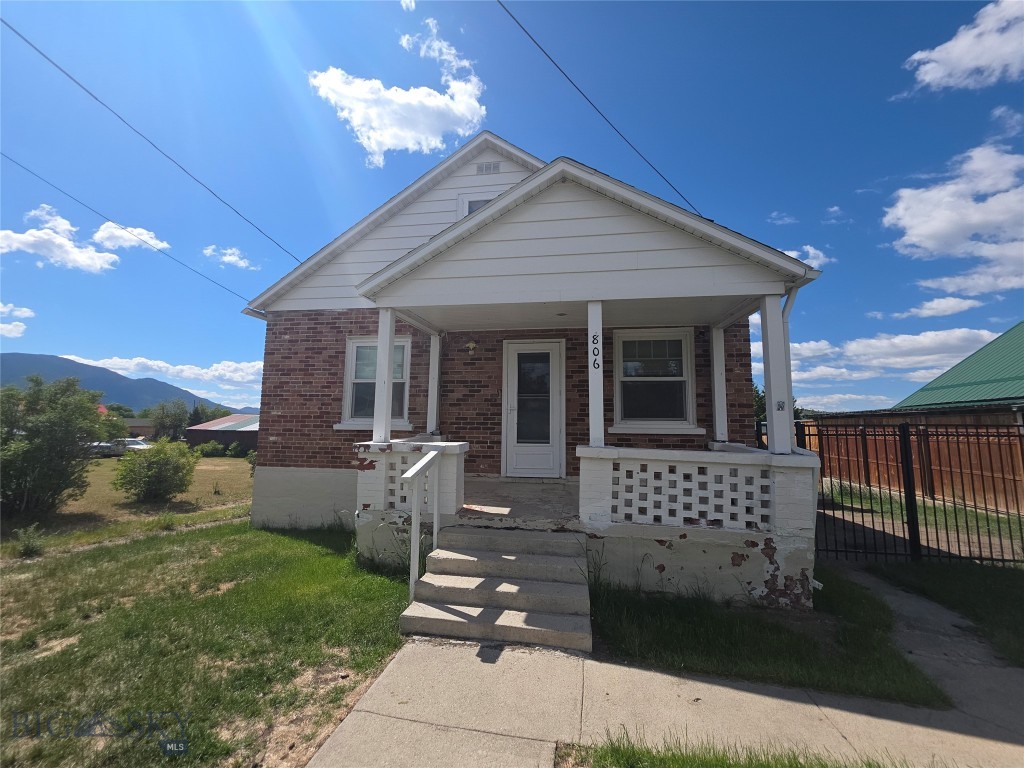 Welcome to 806 Majors Street in Butte—where timeless character meets easy summer living.

Built in 1944, this solid brick home carries the kind of craftsmanship you can feel the moment you walk in. Natural light moves easily through the space, creating a warm, inviting flow from room to room, while thoughtful updates make everyday living comfortable and effortless.

Step outside and the lifestyle really opens up. The spacious backyard and elevated deck set the tone for summer—morning coffee in the sun, evening dinners with friends, and room to unwind after a long day. Whether you're hosting or keeping things quiet, this is a space that adapts to you.

Inside, the layout offers flexibility that fits real life. Multiple living areas, a walk-out basement, and well-sized bedrooms create opportunities for work-from-home setups, guest space, or simply room to spread out. It’s a home that grows with you, not one you outgrow.

Set in a peaceful residential pocket, you get the balance people are searching for right now—privacy and quiet, without sacrificing convenience to town.

If you’ve been waiting for something that feels right the moment you step onto the property, this is your opportunity.

Schedule your showing today and experience 806 Majors Street for yourself.