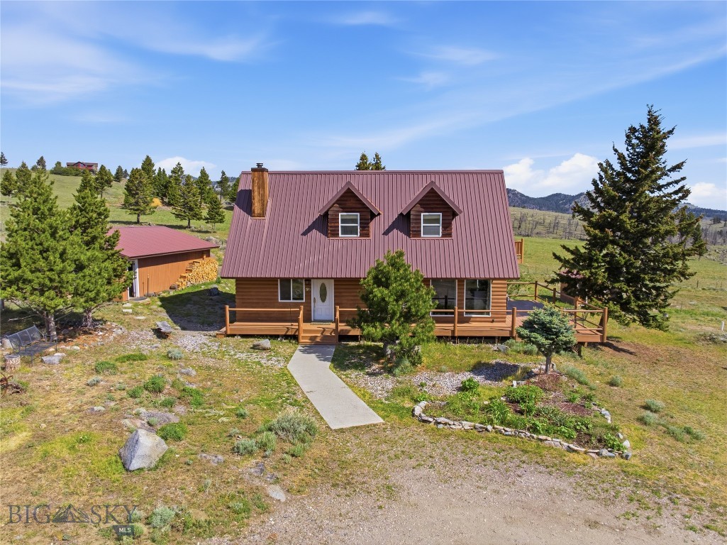 Modern Cabin Retreat on 40 Acres with Stunning Mountain Views
Escape to your own private mountain sanctuary on 40 breathtaking acres, where expansive mountain views, spectacular sunrises, and unforgettable sunsets create a truly exceptional setting. This bright and inviting modern cabin-style home features 3 bedrooms and 2 bathrooms. The property also includes a 24 x 36 garage, and a large run in horse shed.
Surrounded by nature, the property offers abundant wildlife viewing, with elk and deer frequently seen roaming the landscape and owls heard in the evening. A large barn provides ample space for equipment, livestock, hobbies, or storage, making this property as functional as it is beautiful.
Enjoy the peace and privacy of being tucked away just 2 miles off the main road, while still benefiting from convenient access—only 20 minutes from the airport. 
Whether you're looking for a full-time residence, a recreational retreat, or a homesteading opportunity, this remarkable property offers the perfect combination of modern living, wide-open space, and stunning natural beauty.