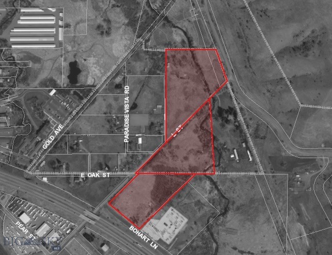 Largest remaining infill development site within close proximity to Downtown Bozeman. Totaling over 24 acres, this property has recently completed all annexation and zone map amendment requirements and is fully incorporated into the City of Bozeman. The Northernmost parcels along L Street have recently been zoned R-B, and the southernmost parcel (~6.9ac) is currently zoned M-1. The M-1 parcel is also located within the Pole Yard Urban Renewal District and may qualify for TIF reimbursement. The properties are located in Census Tract: 30031000600, and may also qualify for LIHTC funding. More information is available for qualified investors/developers.