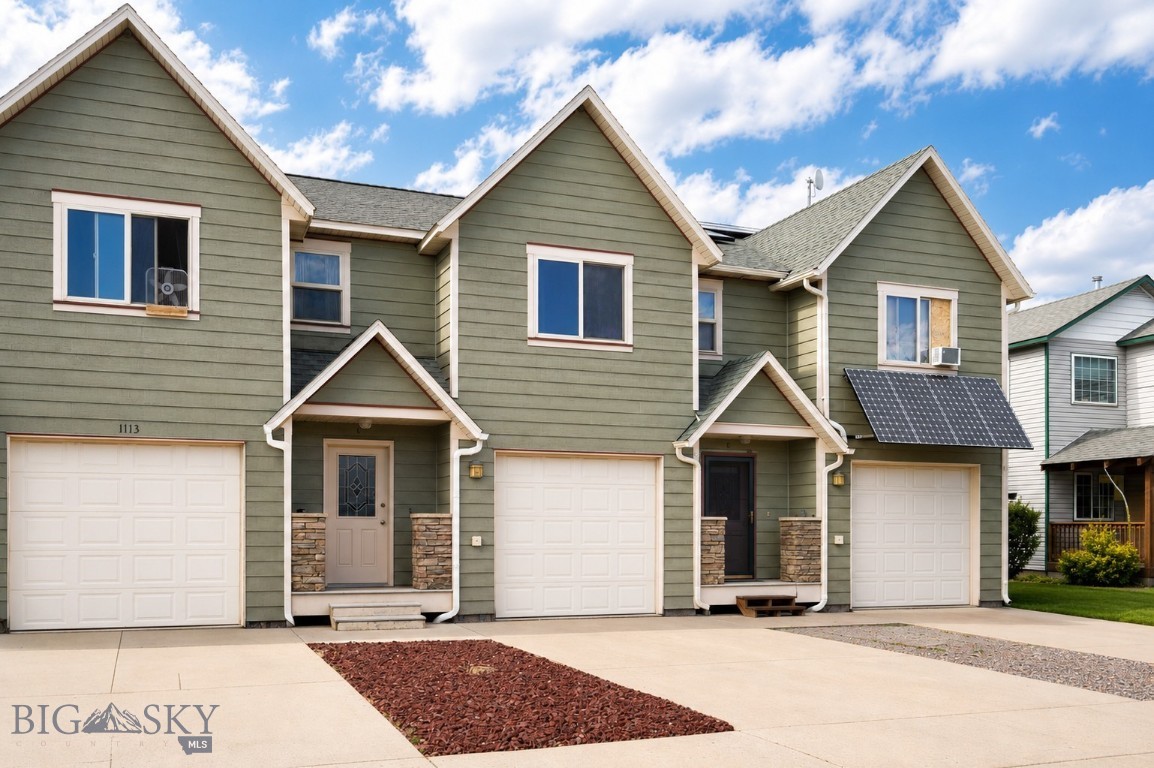 This fantastic, three bedroom, TOWNHOME in Belgrade is one you might be waiting for! NO HOA and NO COVENANTS! With 1,531 sqft, 3 bedrooms, and 2.5 bathrooms this home has a functional floorplan and a fully fenced backyard bordering a neighborhood trail. The kitchen opens nicely to the living and dining rooms with direct access to a great backyard, patio and hot tub hookups! Upstairs are three sizeable bedrooms, including a nicely sized primary bedroom paired with its own ensuite bathroom and walk-in closet. The remaining 2 bedrooms, also located upstairs, share another spacious full bathroom. A conveniently located and large laundry room plus plenty of closet space and built-ins offer ample amounts of storage. With an attached 1 car garage, this place rounds itself out nicely to be the one you want to own. Make this your HOME SWEET MONTANA HOME today!