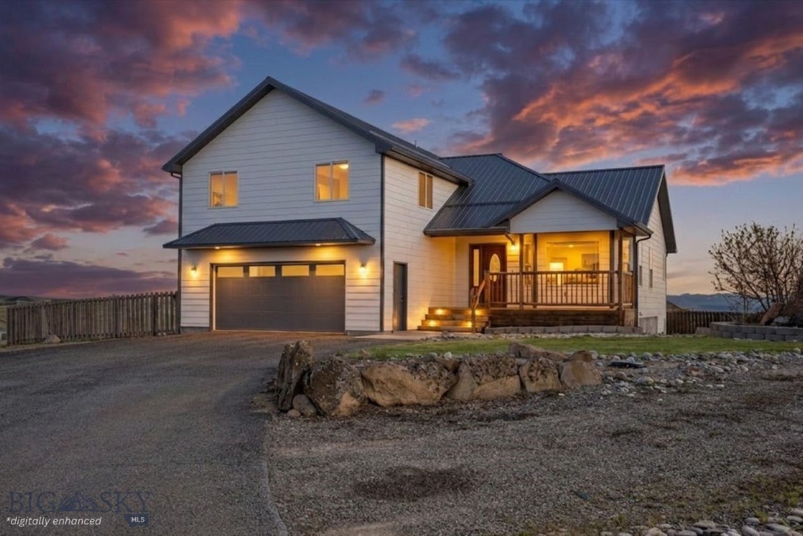 This home just outside the Laurel city limits offers five bedrooms, three bathrooms, and generous living space in a peaceful setting with beautiful mountain views visible from several areas of the property. The open feel, scenic surroundings, and comfortable flow of the home create a space that works well for both everyday living and entertaining. Inside, the kitchen features granite countertops and high end appliances, while the double sided gas fireplace adds warmth and character to multiple living spaces. A spacious living area opens to a large deck overlooking the surrounding landscape. The primary suite includes sliding doors to a walk out patio along with a walk in shower. With ample indoor and outdoor space, this property offers comfort, function, and views that make it a standout choice. Info deemed reliable but not guaranteed. Buyer/buyer agent to verify.