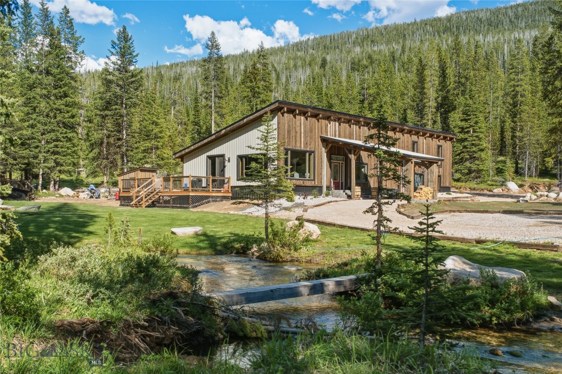 Where the bear grass grows and the waters of the North Fork of Flint Creek wind through the mountains, you