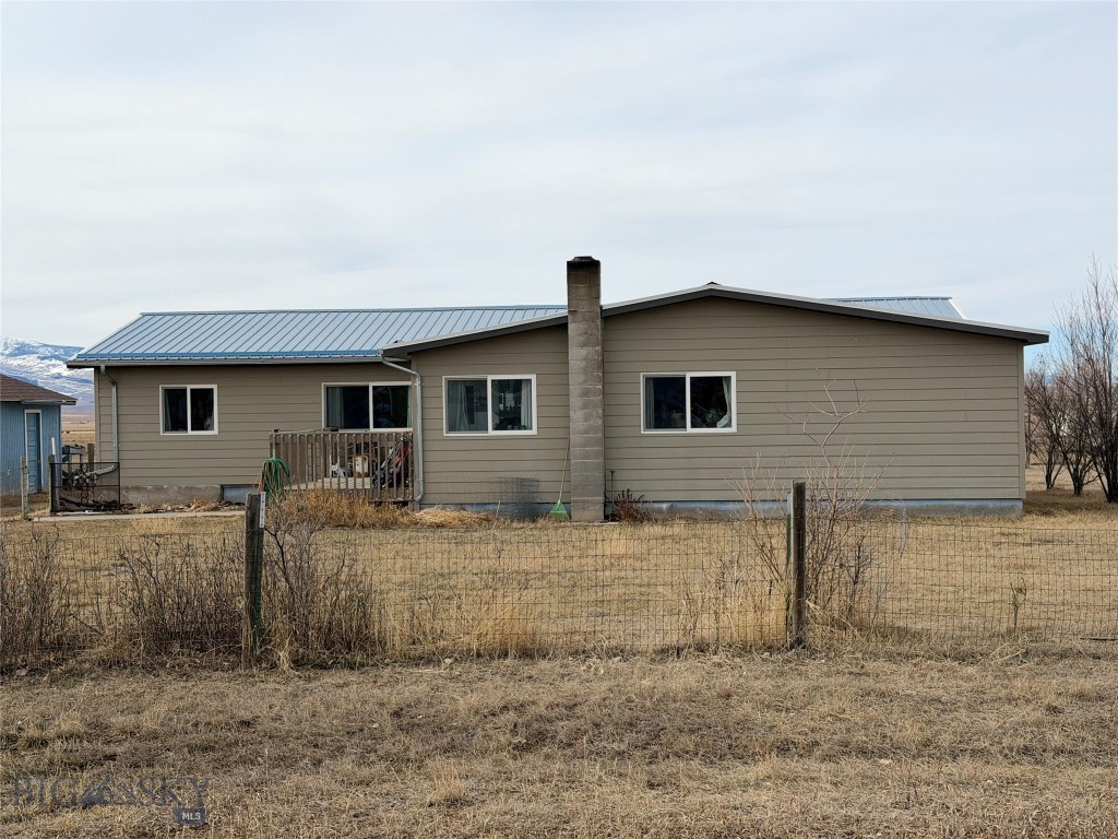 The views from this home on a 5 acre parcel outside the city limits of White Sulphur Springs are stunning!  The Big Belt and Castle Mountains as well as the Park Hills surround this rare find in Meagher County.  4 bedrooms, 2 baths, kitchen dining, formal dining, and a large living room.  The unfinished basement is a blank canvas to make all yours.  There is a detached two car garage, two storage sheds, and perimeter fencing.  Bring your horses and other livestock. This property offers a rural lifestyle yet is close to town where all the modern amenities await.  Grocery stores, banks, retail stores, hospital, fine eateries, hot springs, and so much more!