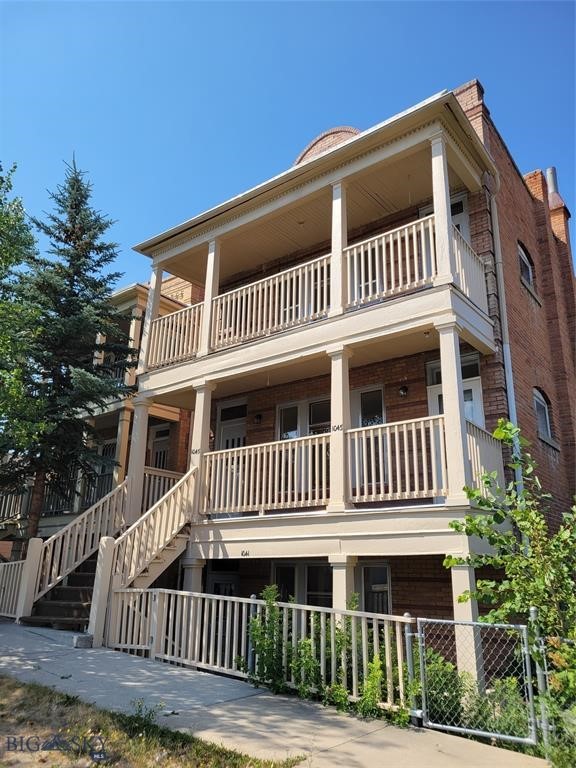 The Binder Condo! This is the middle unit with 2 bedrooms, 1 bath updated kitchen, new paint,  new flooring, updated heating system and electrical, within walking distance to Montana Tech.