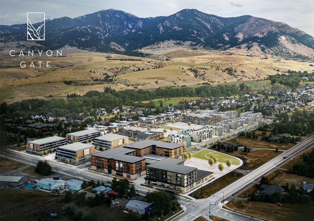Welcome to Canyon Gate — Bozeman's Northeast Gateway to Adventure. One of the last remaining infill development opportunities on Bozeman's highly sought-after northeast side, Canyon Gate is envisioned as a vibrant mixed-use community that brings together residential living, local commerce, and outdoor access in perfect balance.
Designed to establish a true sense of place, Canyon Gate will forge meaningful connections between people and the essential assets that make Bozeman special — local services, employment, attainable housing, recreation, and the area's rich history. Future residents will enjoy a variety of living options, from attainable for-rent apartments to for-sale stacked flats and rowhouses. The commercial zone offers endless potential — imagine a neighborhood market, restaurants, a taphouse, boutique retail, fitness studios, offices, or even residential units above the street-level activity.
Located just minutes from Downtown Bozeman, Story Mill Park, Bridger Creek Golf Course, and Bridger Bowl Ski Area, this site offers unmatched convenience and access to Bozeman's outdoor lifestyle. This R-3 zoned parcel fits 16 doors and, with surrounding infrastructure already complete, is ready for your creative vision. Conceptual plans indicate potential for 56 residential units when combined with the adjacent parcel offered. Call agent for full pricing options.
Be part of Canyon Gate — where Bozeman's northeast side comes alive.