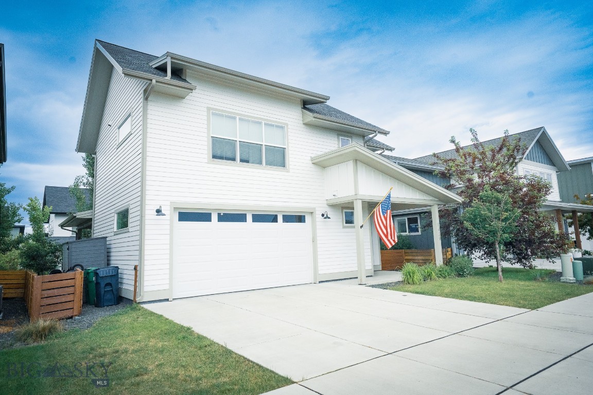 Welcome to this beautifully maintained 4-bedroom, 2.5-bath home in the highly sought-after Lakes at Valley West. Offering a bright, open floor plan and thoughtfully designed living spaces, this home blends everyday comfort with an unbeatable Bozeman location.

The spacious kitchen flows seamlessly into the dining and living areas, creating the perfect setting for gathering with family and friends. Just outside, the covered patio overlooks a low-maintenance, fully fenced backyard with artificial turf, providing an ideal space to relax, entertain, or let pets play with ease.

Upstairs, the generous primary suite is filled with natural light and features a large walk-in closet and spacious ensuite bath. Three additional bedrooms and an upstairs laundry room offer convenience and flexibility for families, guests, or a home office.

Enjoy all that The Lakes at Valley West has to offer, including neighborhood ponds, scenic walking trails, parks, and easy access to Bozeman's west-side amenities. Schools, shopping, restaurants, grocery stores, and recreation are all just minutes away, making it easy to enjoy everything this vibrant community has to offer.

With a functional floor plan, attached two-car garage, low-maintenance living, and an exceptional location, this home is ready to welcome its next owners.