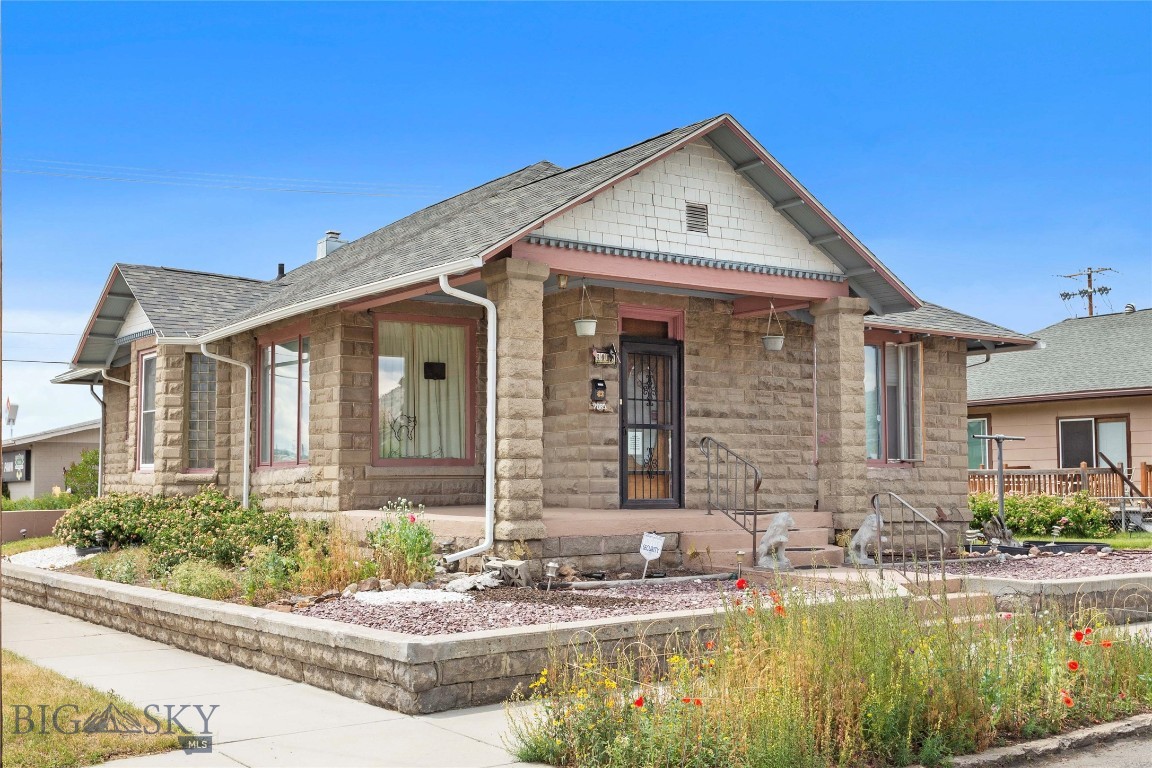 Don’t miss this upgraded 2-bedroom, 1-bath home with bonus space in the basement—perfect for a home office, guest area, or hobby room. Located in a prime Butte neighborhood near restaurants, grocery stores, and churches, this home offers comfort, convenience, and character. Recent updates include electrical, plumbing, a renovated bathroom, new roof, rain gutters, chimney, and concrete sidewalk. You’ll also enjoy the benefits of some newer windows and tasteful cosmetic upgrades throughout, blending classic charm with modern style. Outside, the maintenance-free front yard means less work and more time to relax. Enjoy your morning coffee in the enclosed back porch, or take advantage of the 1-car garage with a workshop and additional storage shed for all your projects and gear. This home is move-in ready and waiting for you—schedule a showing today!