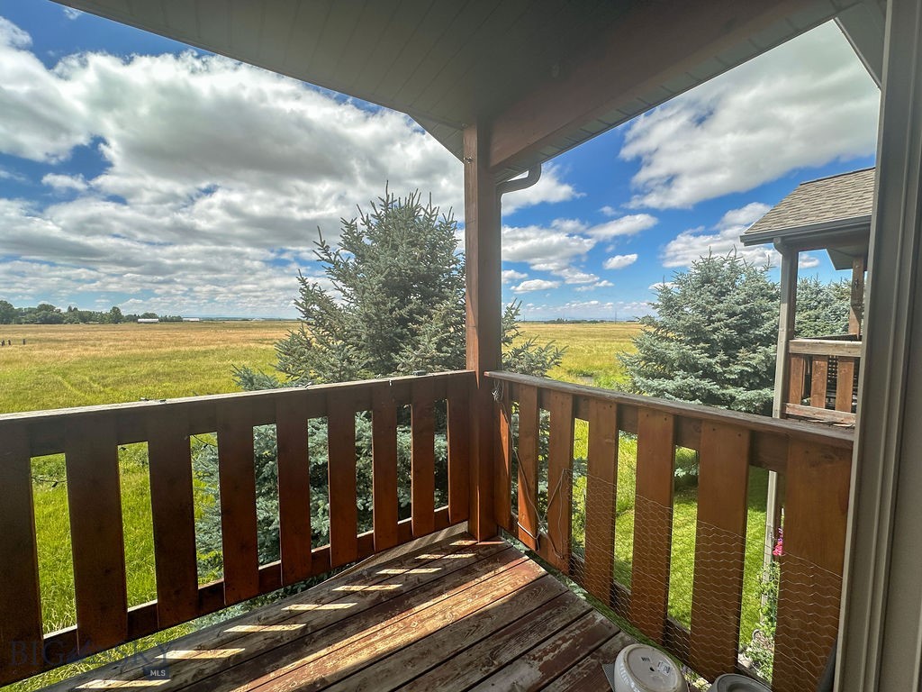 Beautifully updated 3-bedroom, 2-bath condo in desirable West Bozeman offering 1,228 sq ft of low-maintenance living. Ideal for a primary residence, investment property, or lock-and-leave lifestyle. The functional floor plan features an oversized one-car garage on the main level, with all living spaces located upstairs to maximize natural light, privacy, and views.

The interior features fresh paint throughout and a well-appointed kitchen with new appliances, ample storage, and functional workspace. The open-concept living and dining area is warm and inviting, centered around a gas fireplace—perfect for Montana winters. Large windows bring in abundant natural light and frame scenic views.

Step outside to the west-facing covered balcony and enjoy unobstructed views of open farmland and expansive Montana sunsets—an increasingly rare setting just minutes from town.

Additional improvements include a brand-new furnace installed in December 2025 and a new roof installed in spring 2025, providing added value and peace of mind.

Seller is offering a $5,000 credit that may be applied toward buyer closing costs, prepaids, or an interest rate buydown, creating additional flexibility and savings for the next owner.

Located in a quiet, well-maintained neighborhood with convenient access to parks, schools, shopping, restaurants, Montana State University, and downtown Bozeman. This move-in-ready condo offers a strong combination of comfort, location, and ease of ownership.
