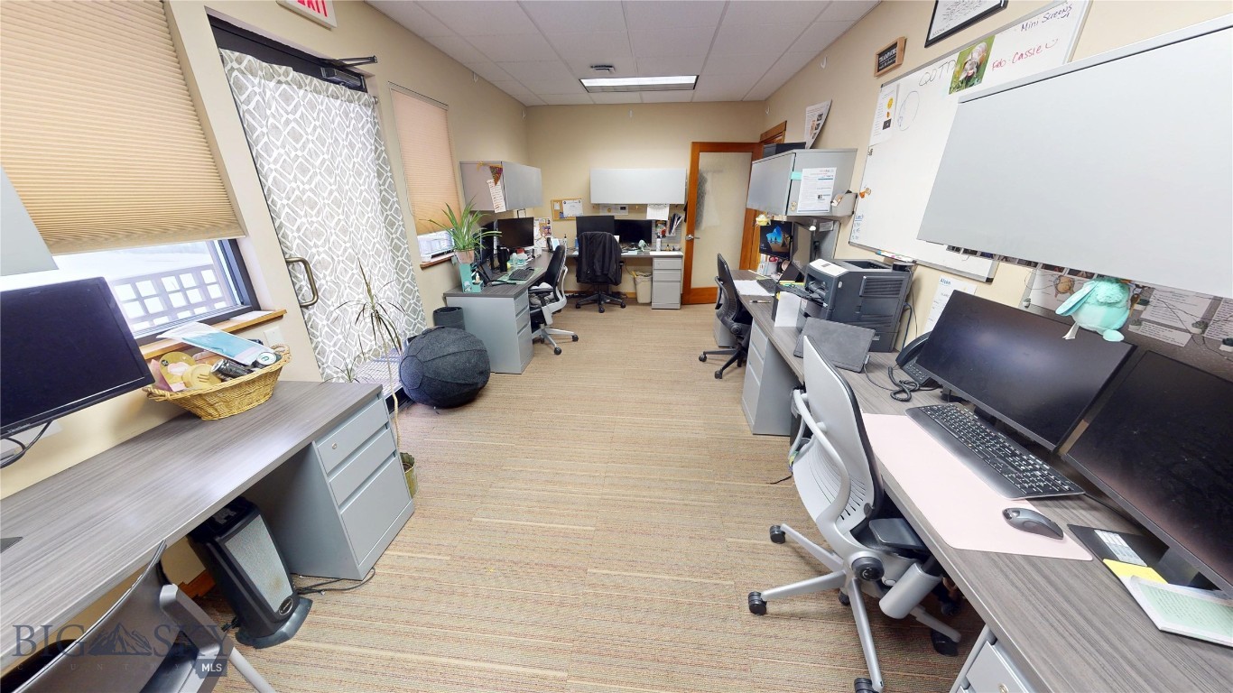 Convenient location in busy office park just off North 19th Ave.  This second floor office space features 8 individual offices, each with a window to bring in natural light. There are also built in work stations with built in separation walls for additional work space.  Nice kitchenette area with full sized fridge.  Spacious waiting area, and conference room with access to private patio.  Common area restrooms are just down the hall.  The previous user was medical, so would work very well for a medical user.