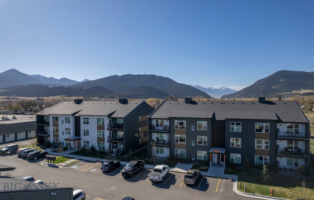 Fully Furnished and Turn-Key with quality items throughout.  So, welcome to your ideal Montana retreat in beautiful Livingston! This very well-maintained 2-bedroom, 2-bathroom condo offers comfort, convenience, and easy access to some of the region’s most breathtaking outdoor destinations.  This 2nd floor corner unit is ideal, as it gives you privacy and just a few healthy steps into your home.  Once you step inside you will find a thoughtfully designed living space in excellent condition, featuring an open layout, abundant natural light, and a warm, inviting atmosphere. The kitchen flows seamlessly into the living and dining areas—perfect for entertaining or relaxing after a day of adventure.
Both bedrooms are generously sized, including a primary suite with a private bath. Whether you're looking for a full-time residence or vacation getaway - this condo checks all the boxes. 
 Additional highlights include a 1-car detached garage for secure parking and access to an attractive community common building and on-site gym (see pictures). This unit is in one of the last buildings to be completed - therefore one of the newest available.
Located just a short drive from Yellowstone National Park, you'll enjoy world-class hiking, fishing, and wildlife right at your fingertips and you're minutes from downtown Livingston’s charming shops, restaurants, and local culture. Don’t miss this chance to own a piece of Montana living in a prime location. Shop and compare this home with any other homes and you will agree - it's the best, well kept, quiet, home for the price! There is something special about #73 so schedule your showing today!