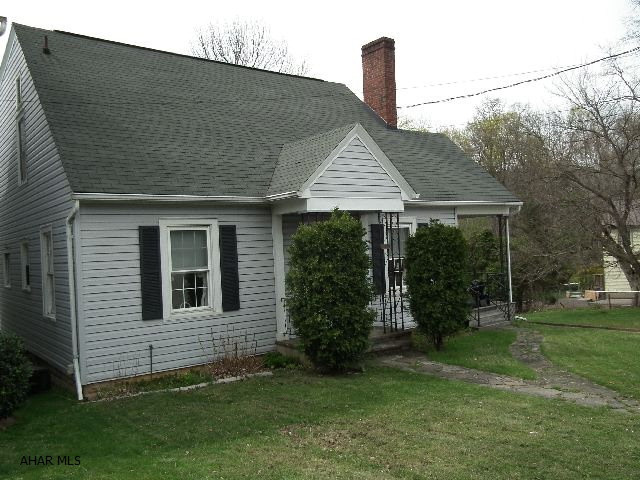 Rare find in Roaring Spring! 4 bedroom with 2 full baths, study/den, addition onto home offers 1st floor laundry and additional eating space, kitchen has breakfast bar, large dining room and living room with fireplace, full bath on first floor, second floor has 4 bedrooms with 2 large bedrooms and 2 decent size all with closets, full bath on second floor, attic and one car garage. Home comes with shed. Hardwood floors under some carpeting. See room sizes and pictures.