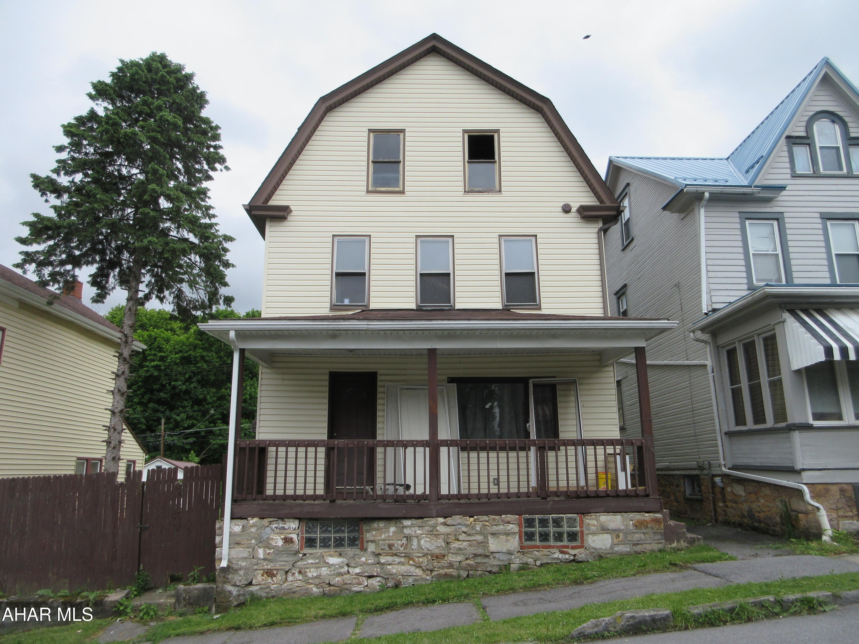 This is a great opportunity for a fixer upper in Altoona. Nice 2.5 story home with a 2 car detached garage. The interior has been gutted and is ready to be rewired and insulated. The attic has heat and 2 rooms that could be living space. The attic is gutted. The gas forced air furnace is new and the gas hot water tank is newer as well. This house has central air. This is an opportunity for an investor or someone who would like to make a house their home just how they want it. 100 Amp breaker box in the basement. The electric and heat are on. The plumbing works, but is currently off. Great opportunity!