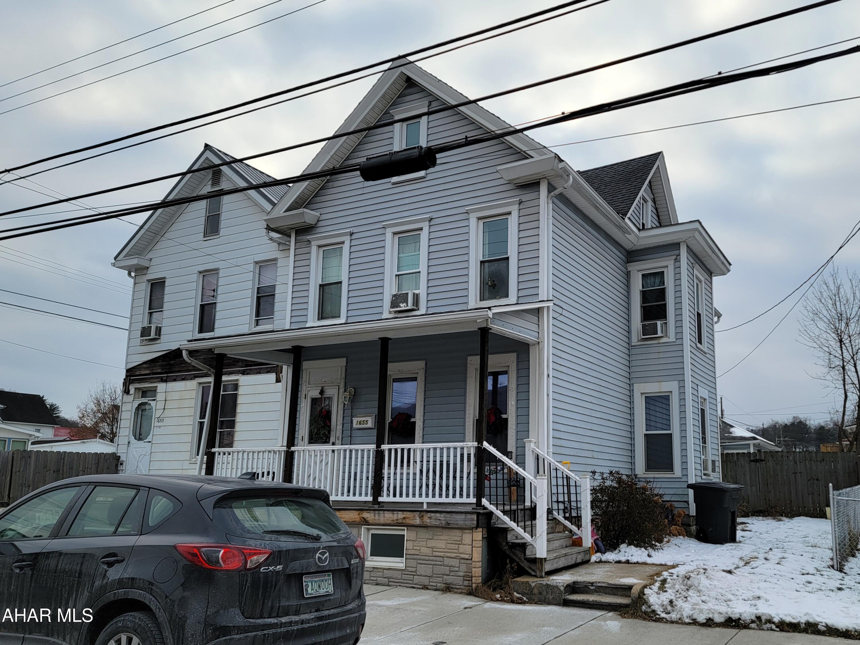 2 1/2 story, 3 bedroom home with 1 car detached garage. Gas forced air heat.