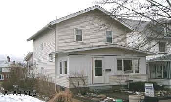 BEAUTIFULLY MAINTAINED 2.5 STORY, ENCLOSED PORCHES FOR ADDITIONAL SPACE. GREAT HOME IN JUNIATA AREA OF ALTOONA. 3BR, 1 FULL BATH, 3/4 BATH IN BASEMENT. LOTS OF STORAGE.