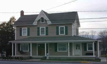 2 Story house with finished basement.