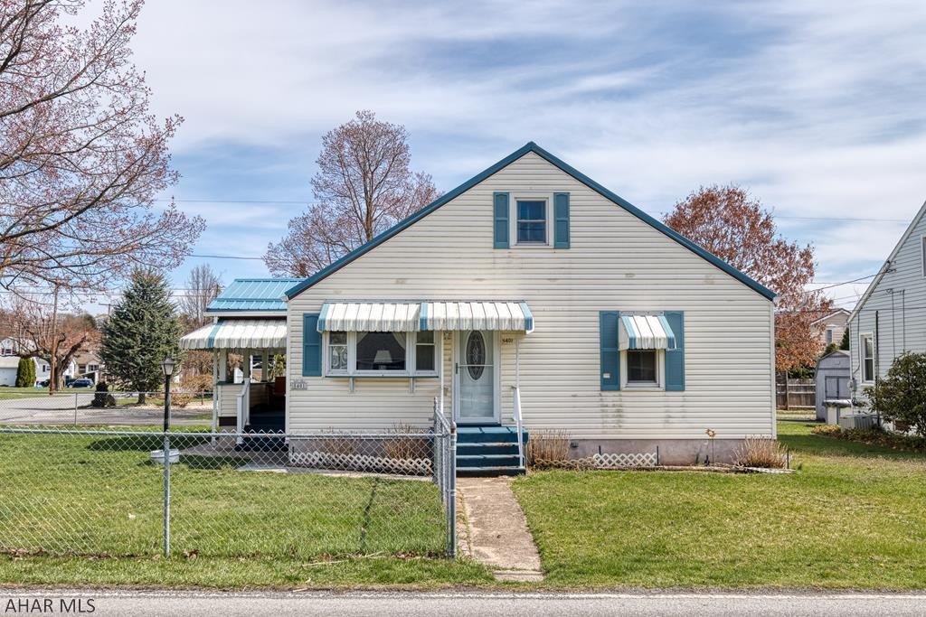 Great area!  3 Bedroom 1Bath story & half with fenced in yard, detached garage & screened in porch.  Great space in basement.