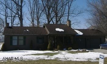 4 BEDROOM  3 BATH  RANCH HOME SITS ON .75 +/- MANY  GREAT FEATURES OAK KITCHEN,VAULTED CEILING,FAMILY ROOM W/ WOODBURNER ,LARGE LAUNDRY ROOM, LARGE STORAGE ROOM W/ SHELVES, ,LARGE 2.5 CAR GARAGE , SHED, COVERED BACK DECK,  POND,CEMENT  DRIVEWAY, CENTRAL A IMMACULATE !!!!! 4 BED , 3 BATH HOME