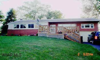 Lovely 3BR 1BA rancher on 100x200 size lot. Full basement unfinished. Nice front deck. Bonus room over garage.