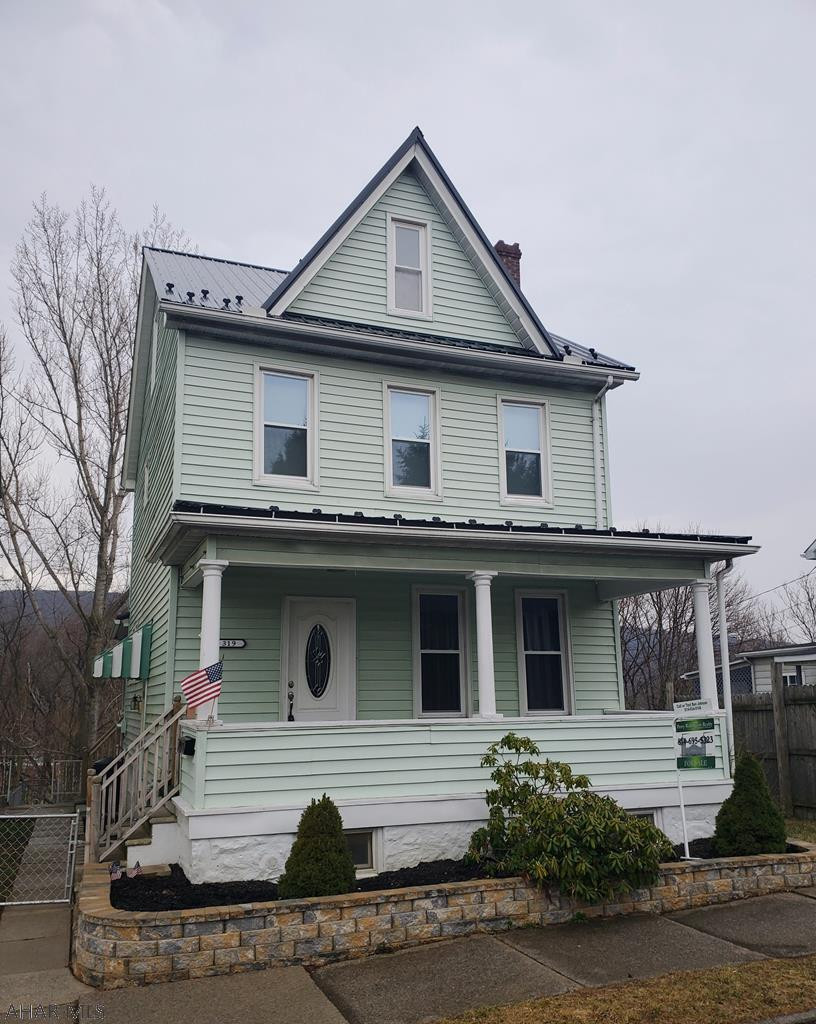If you are looking for a super low maintenance home, stop scrolling and come tour this home. This home was stripped down and completely remodeled and fitted with brand new appliances including a 92% efficient heating system with a 10 year warranty and Central Air in 2017. This home has 2 nice sized bedrooms and a full bath on the second floor and 1 very large bedroom on the 3rd floor. This home was also topped with a new metal roof in 2017 with a 50 year life expectancy. This home is the definition of move in ready and low maintenance. Call the listing agent today for your private tour..!