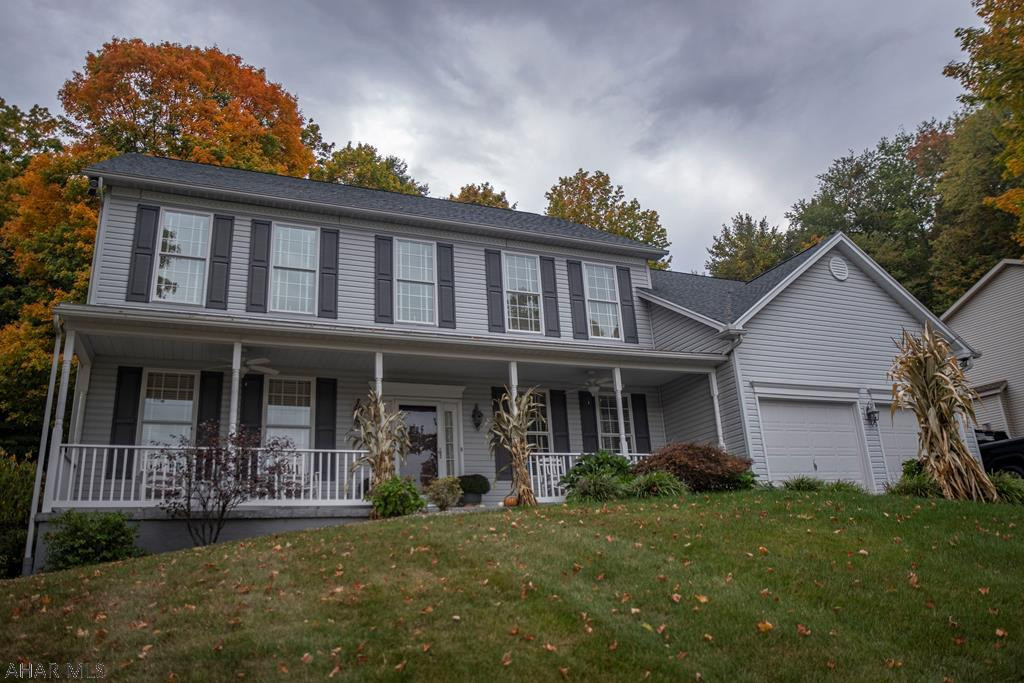 You will fall in love with this luxurious custom designed homeinParkview Estates. 4 bedrooms, 3.5 bath, 3 car garage and a beautiful all-season room leading to the patio.The home itself is a uniquelayout, top quality throughout, and it offers 2 master bedrooms! Prime location with easy access to I-99 to Altoona or State College.