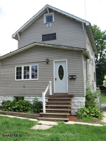 Investor/Handyman - Great Opportunity.  3 bed, 1.25 bath on level double fenced lot in very convenient Pleasant Valley neighborhood.  New siding and some new doors and windows.  TLC and finish work required.  Cash As Is.