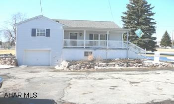 1 1/2 STORY HOME/VINYL SIDED, THERMO PANE WINDOWS, INTEGRAL GARAGE, 2 ADDITIONAL GARAGES & SHED. 1 CAR INTEGRAL GARAGE PLUS A TWO-CAR DETACHED GARAGE. OWNER MUST FIND SUITABLE HOUSING. SHOWS WELL! GAS FP (VENTLESS) IN LR, HARDWOOD FLOORS, UNDER CARPETS. FIRST FL-3 BRS(ONE IS CAPTIVE), 2ND FL USED AS OFFICE, COULD BE 4TH BR. FULL BASEMENT-GREAT STORAGE! 1 CAR INTEGRAL GARAGE PLUS A TWO-CAR DETACHED GARAGE. OWNER MUST FIND SUITABLE HOUSING.