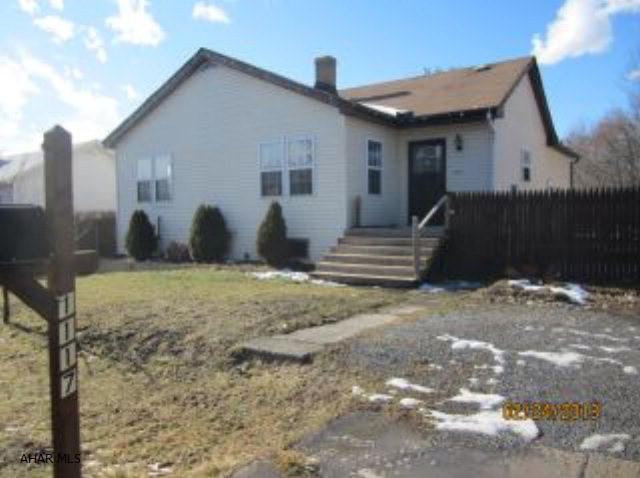 Property is being sold in AS IS condition.