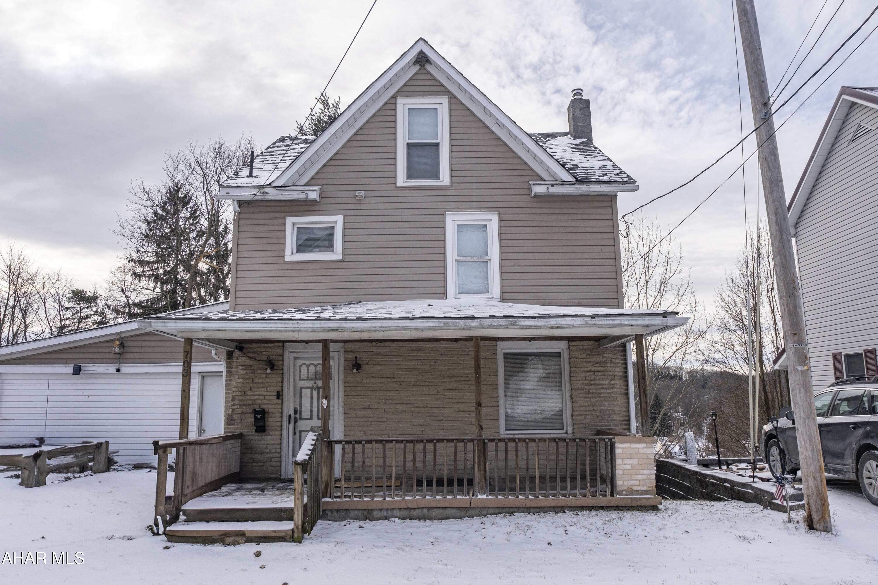 Charming three-bedroom, two-bath home on a quiet street in Patton, featuring a cozy porch, two-car garage, and a small yard backyard. The home includes a range, microwave, dishwasher and refrigerator.  While it needs a little work, it's a perfect fixer-upper canvas. Plus, there's a bonus attic room that could serve as a fourth bedroom or a home office.