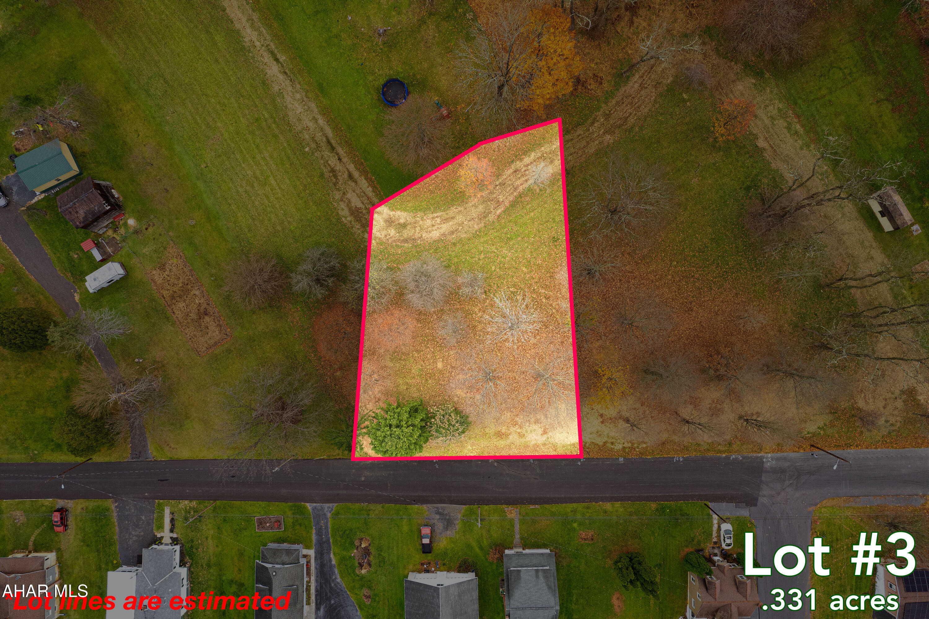 Welcome to Springs Ridge, Bedford newest subdivision!! Featuring ten (10) lots IN the BEDFORD BOROUGH to choose from!! Conveniently situated close to the downtown area with shops and restaurants; Omni Bedford Springs Resort, Golf Course & Hiking Trails; Bedford Elks Country Club; and the Shuster Heritage Trail. This is the perfect location to finally have the home you want in the place you want. This is Lot 3 with access along Green Lane containing .331 acre. Subdivision does have covenants & restrictions in place to protect your new home investment. Public water, sewer and electric all on site.