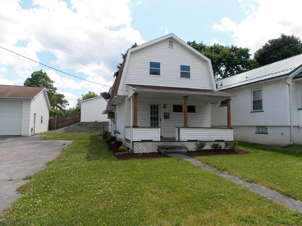 This property has so much potential! Formal dinning room and a large family room.There is a 3/4 bath on the first floor and plenty of square footage to make a bedroom for convenient first floor living. Two spacious bedrooms on the second floor and a 3/4 bath. Bonus room on the second floor could be an additional bedroom. There are 2 seperate garages. Oversized garage on the second lot has two 10ft garage doors. Property is currently a residential home. Property is zoned for Neighborhood Business. Property can be purchased together with the properties at 609 & 701 South Kettle Street.