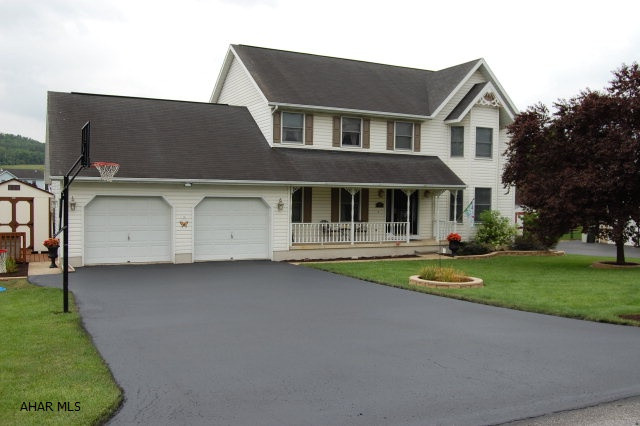 JUST REDUCED!!!! Immaculate spacious 4 Bedroom, 3.5 bath home located in desirable Applewood section of Penn Farm Estates.  Fully Remodeled Basement with 2 separate living spaces.  Walk out a set of French doors onto a 12'X36' concrete patio that leads down to a newly hardscaped paver patio with a fire-pit. Basement includes gas fireplace and granite wet bar and full bath. 1st Floor living offers a Kitchen with Solid Cherry Cabinets and Corian Countertops(open floor plan into Family Room)-French Doors lead out to a 12'X36' Deck with stairway to lower patio, Formal Dining Room, Family Room with a gas fireplace, Living Room, Laundry Room, and 1/2 Bath. Master Bedroom with his/her closets. Relax in spa-like master bath with travertine tiled rain spout shower and spa jetted tub.  MUST SEE!!