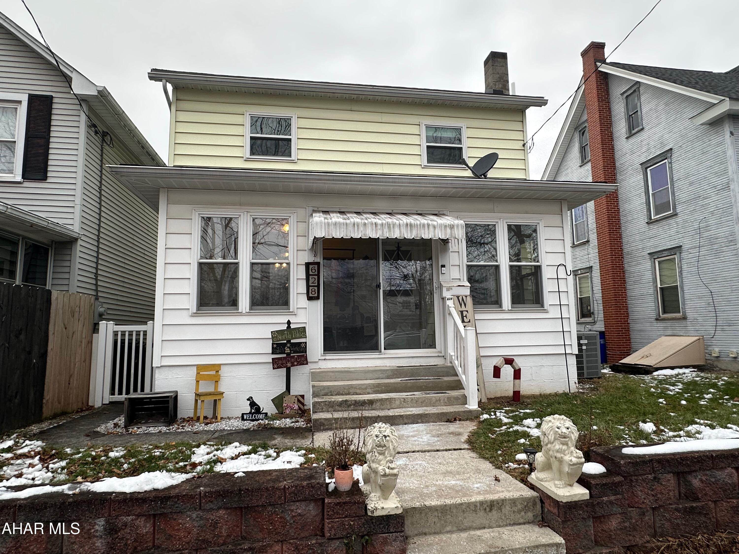 Welcome to this nicely maintained 4 bedroom, 2 full bath home located in the heart of Roaring Spring Borough. This charming property offers a perfect blend of comfort, convenience, and modern amenities.

Step inside to find a convenient layout on the first floor featuring living area, bonus room, dining room, large galley style kitchen, oversized first-floor laundry room and full bath, and sunroom. 

Second floor has 4 bedrooms and a full bath. The fourth bedroom provides flexible options—it can serve as a cozy bedroom, a private home office, or be transformed into an expansive walk-in closet or dressing suite.

Outside, enjoy a fully fenced yard ideal for pets, play, or outdoor entertaining. The property also includes a one-car garage for secure parking or storage.

With its desirable location and thoughtful features, this Roaring Spring gem is ready to welcome you home!