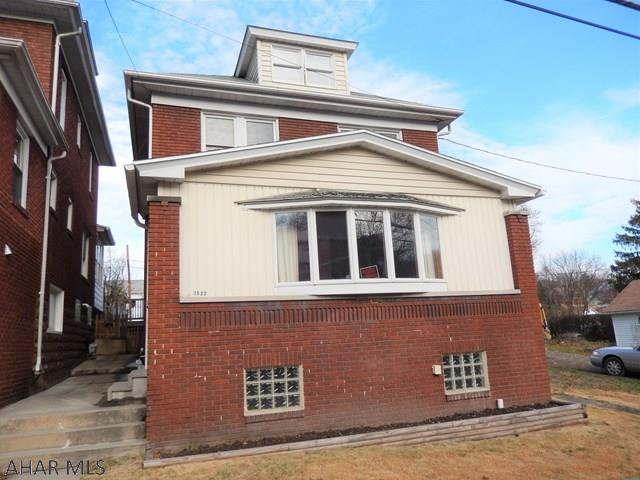Lovely Brick home in Quiet area,  Many closets, large Bathroom and Kitchen. Fenced back yard, Screened in back porch and deck, Off-street parking for 2 in rear, 1st Floor Family Room. Updated Kitchen (new appliances) and Bath (Jetted tub & Shower). High Efficeincy Furnace, Central Air, newer Windows and new Hot Water Heater. 3rd Bedroom on 2nd floor is very small,( perfect for Nursery, office or Walk-In Closet). Attic is finished with large closet and was used as 3rd bedroom. This is a great house!