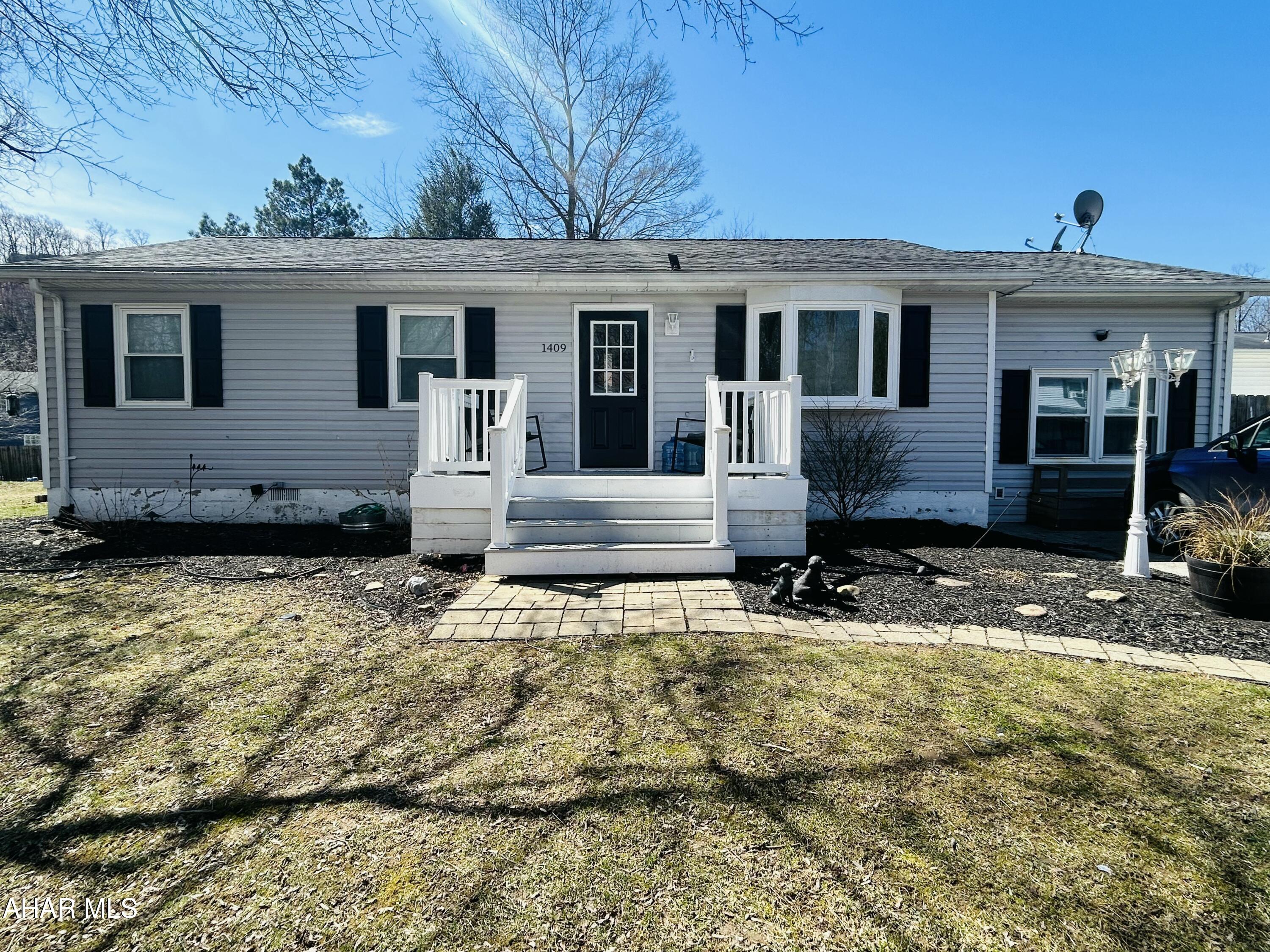 Great location and neighborhood for walks, riding bikes and enjoying the outdoors. House sits on a large lot with plenty of room for recreation with a grill, deck, patio, swing set and 2 storage sheds.  House has open concept large kitchen/dining combo, with laundry and living room.  House has been remodeled and has great charm.  Move in ready, just waiting for you! Schedule your tour today. Motivated seller!