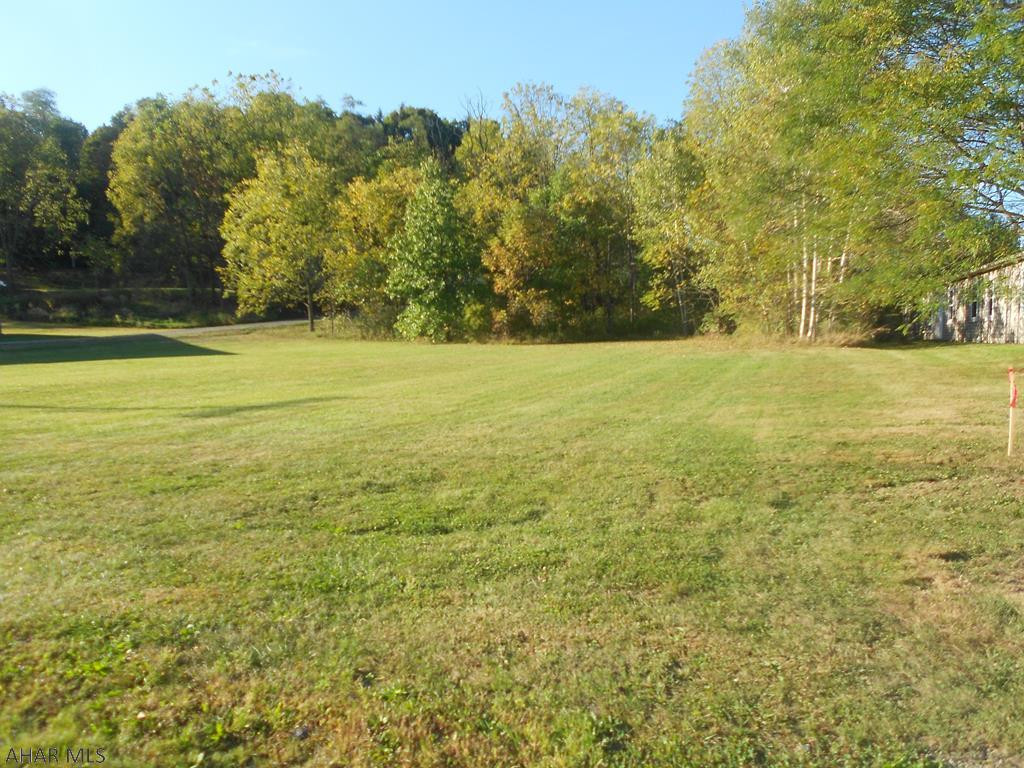 In town corner lot that has just been surveyed. 0.91 acres with road frontage on 3 sides. Buyer would need to get water tap from Borough and sewer tap from Township. Use your imagination on this one, lots of possibilities!