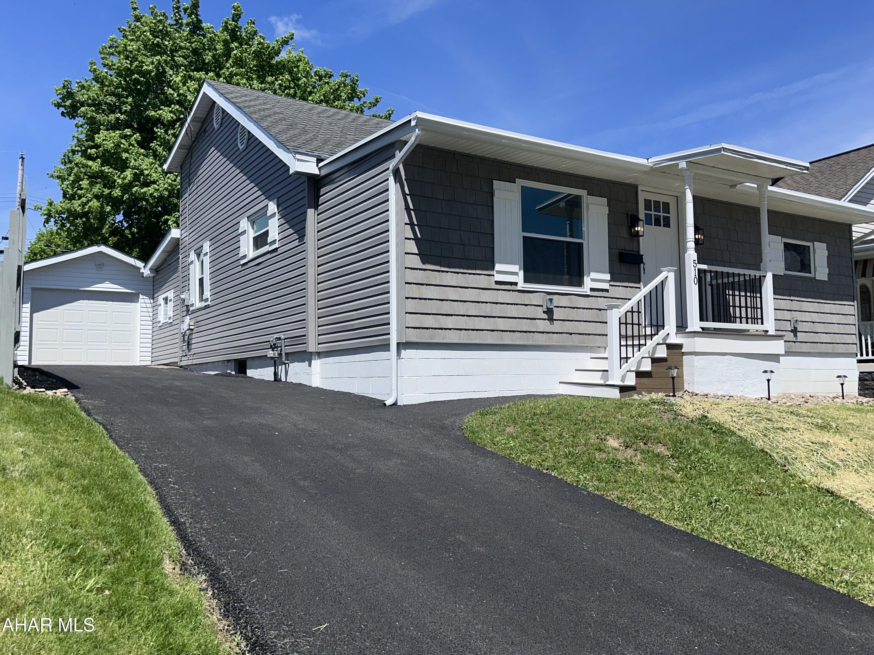 Welcome to this beautiful  Four bedroom 2 full bath Cape Cod home that has been totally remodeled. New furnace & A/C, electrical, plumbing & so much more. Cozy back porch to relax on.  2+ detached oversized garage for vehicles & storage. Move right into this meticulously updated home! Call me today for your personal tour.