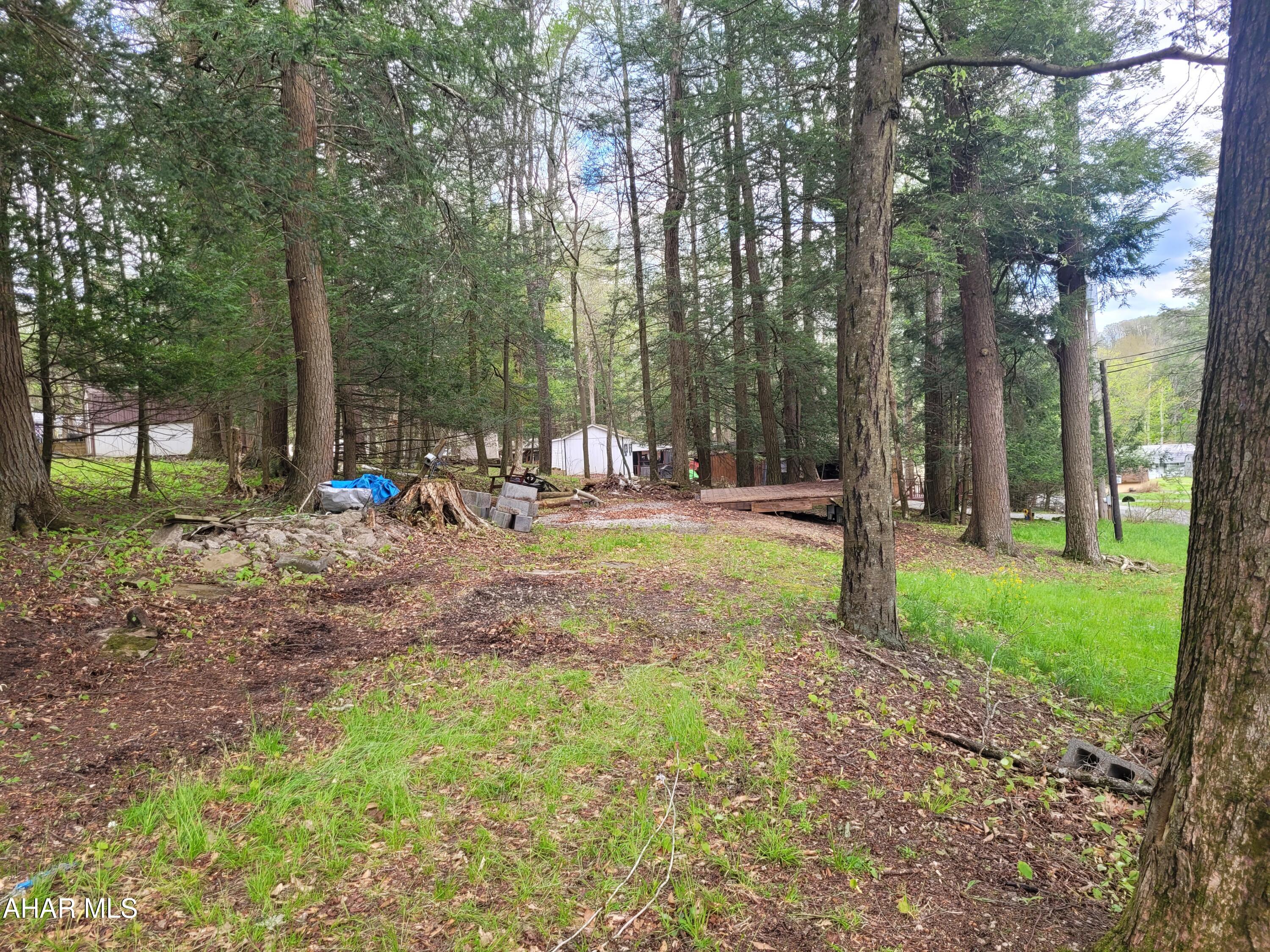 Nice size campsite with water / sewer and electricity available.  Large wooden deck.  Located in Glendale Yearound, a gated community with a public pool, tennis/basketball/ volleyball, playgrounds, dog park, etch.  Adjacent to Prince Gallitzin State Park / Glendale Lake.