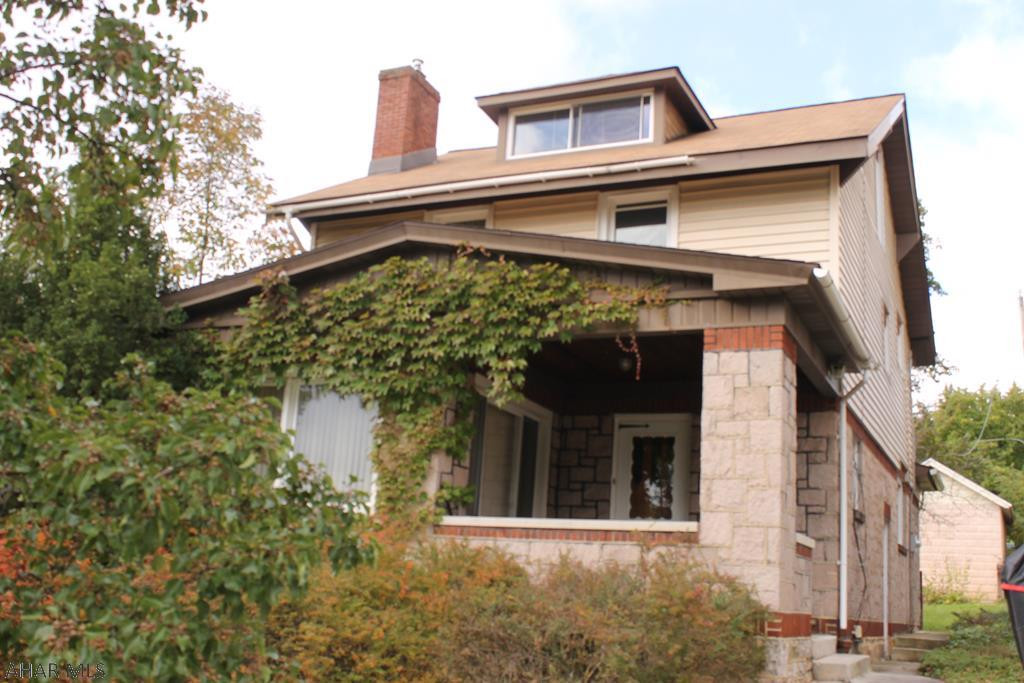 As you enter this three bedroom, one bath home in the fairview area you will see the beautiful natural woodwork throughout, fireplace with built in shelves on both sides. The bonus room is bright with natural light from all the windows, large dining room, kitchen has all the appliances included and a pantry area for additional storage which completes the 1st floor. The second floor has two large bedrooms and full bath then the third floor with heat can be the third bedroom and don't forget the 1 car detached garage!  Call to schedule your appointment today!