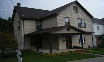 Remodeled, 2 story home. Well cared for, near level yard, good area. Home is in very good condition. Oil and  coal hot water furnaces. 1,000 gallon fuel oil tank buried in side yard.