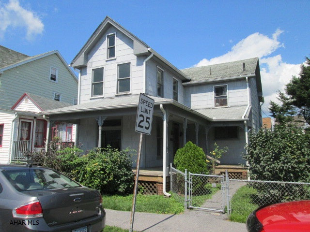 Home needs lots of work.  Nice level double lot.