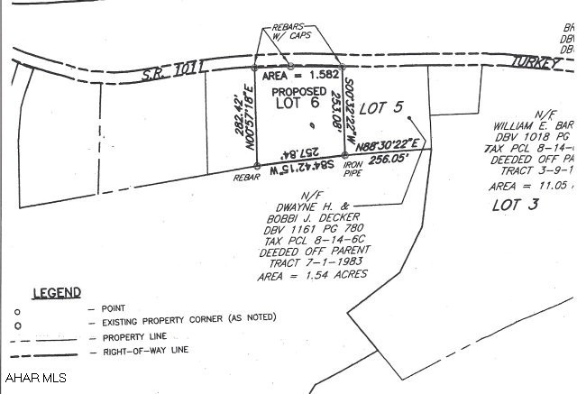 Next to Grange.  Level lot. 1 1/2 Acres.  No Business or Beverage Business.  Perk approved.