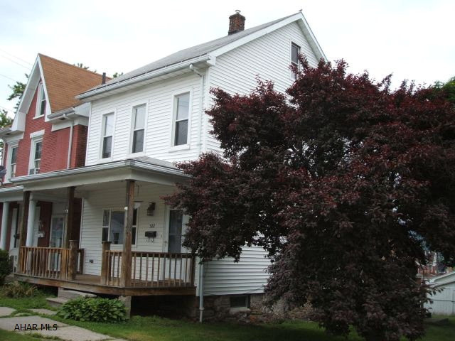 Kitchen remodeled in 2008.  New furnace in 2010, is set up for central air...just need condenser.  New electric box in 2010.  Nicely maintained home in Juniata.  Finished attic is the third bedroom.  Large 2 level deck.  Large shed.