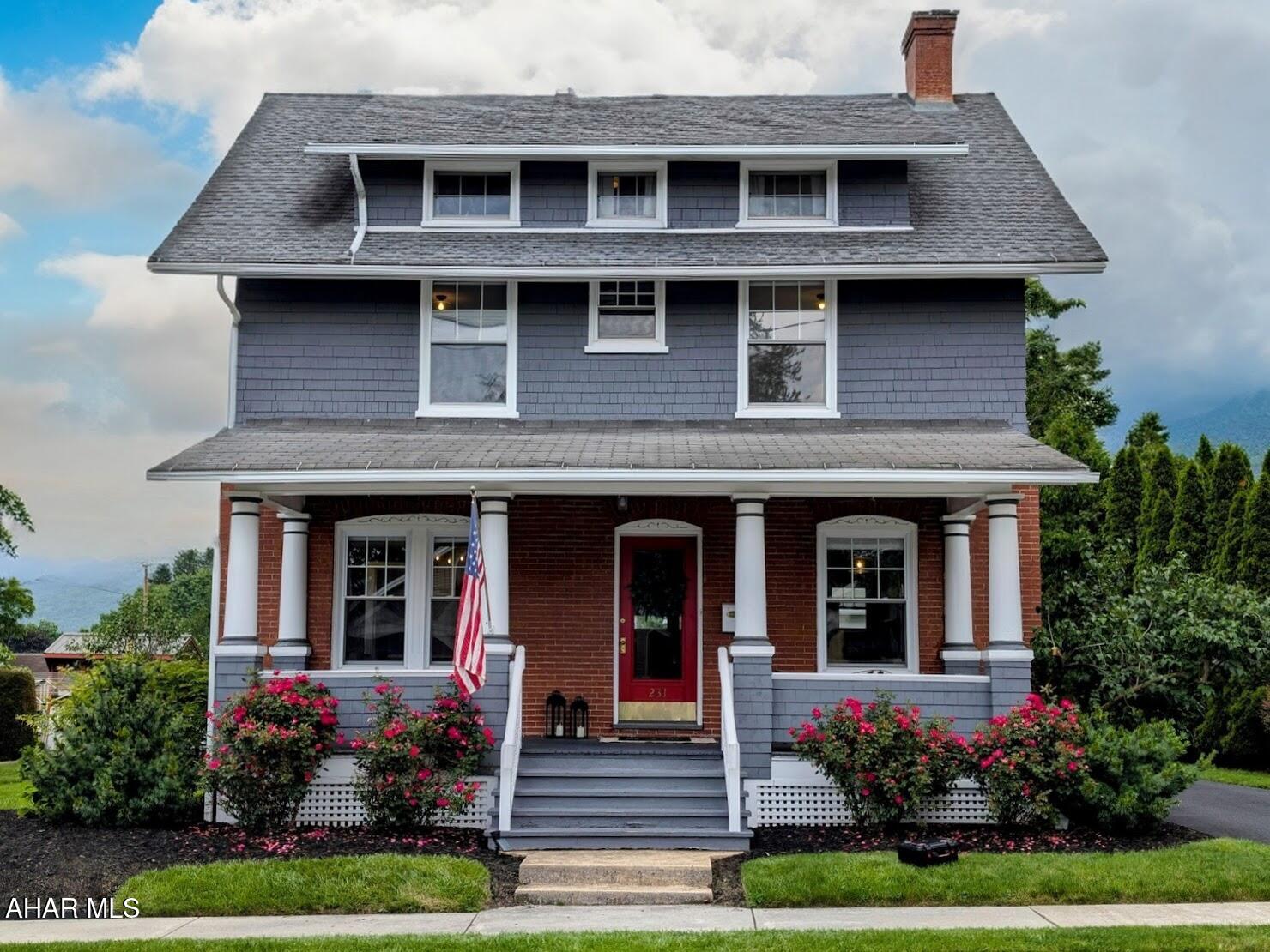 Timeless Elegance Meets Modern Comfort!

This stunning 4-bedroom home (with potential for a 5th!) offers the perfect blend of classic craftsmanship and thoughtful updates throughout. Two and 1/2 baths with the convenience of a 1st floor 1/2 bath for guests.   From the moment you step inside, you'll be captivated by the beautiful woodwork that adds warmth, character, and charm.

Spanning three beautifully updated levels, this home has been meticulously maintained and enhanced with modern touches in all the right places. The entire second and third floors feature brand new luxury vinyl flooring, providing both durability and style. The  finished third floor boasts a gorgeous master suite, complete with a spacious custom built walk-in closet and a sleek, updated bathroom featuring a new vanity, faucet, mirror, and fixture.  Enjoy year-round comfort with a brand new in-wall heating and A/C unit on the third floor.

Recent updates also include freshly painted interiors on all three levels, a full exterior repaint in 2023, and a majority of new lighting fixtures that add a fresh, contemporary glow throughout. 

Outside, the curb appeal is just as impressive. Some of the cedar shakes were replaced in 2023, and the newer wood picket fence adds both charm and privacy. The charming backyard is a dream come true—complete with a designated picnic spot, and grilling area perfect for entertaining. The driveway has been freshly sealed, and window treatments and blinds are brand new. Even the kitchen cabinets have been given a fresh coat of paint for a crisp, clean finish.

This home is truly move-in ready, with every detail thoughtfully updated to preserve its classic beauty while offering the comforts of modern living. Don't miss your chance to own this one-of-a-kind gem!