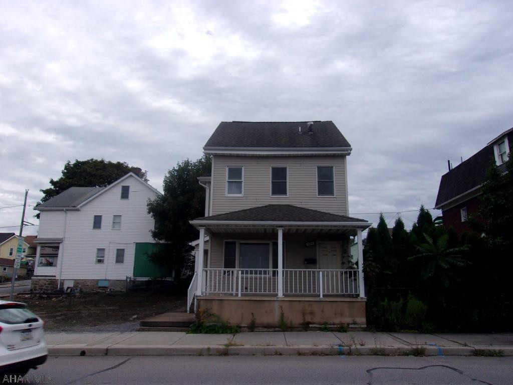 A good cleaning with elbow grease & fresh interior paint make this an attractive investment property with separate utilities!  2 unit property on 2 lots with a fenced yard & off-street parking.  Property has been completely rehabbed by the Altoona Housing Authority within the last 25 years to include furnace, roof, windows, plumbing, and wiring.  Property is being sold As Is, and all appliances are being sold as is, where is.