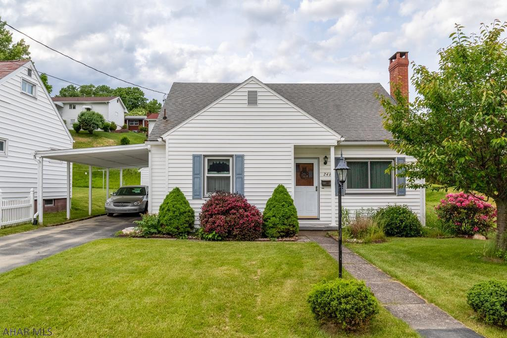 Nice 1.5 story with 100x120 yard, detached garage and covered patio close to campus.  Living rm with fire place, 2 bedrooms and bath main floor, 2nd floor bedroom with storage.  Carpet allowance of $3000.00.  See pictures.