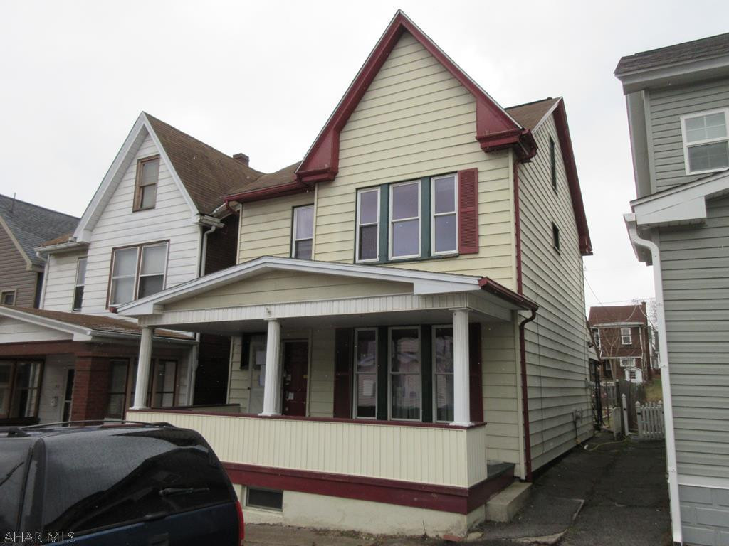 Altoona 2.5 story home needs a little TLC, but nice layout and size. Roomy kitchen with adjoining enclosed back porch could be office or 1st floor laundry room. Formal living room and dining room, 3 bedrooms plus attic that could be additional living space. Perfect for investors or handy persons.