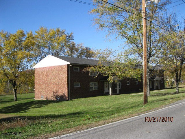 9 unit apt. bldg. on large lot in Logan Twp. Long term tenants. Heat, water, sewer included. Insurance $1,800. 9th unit rent is $380.00. Zoned heating.